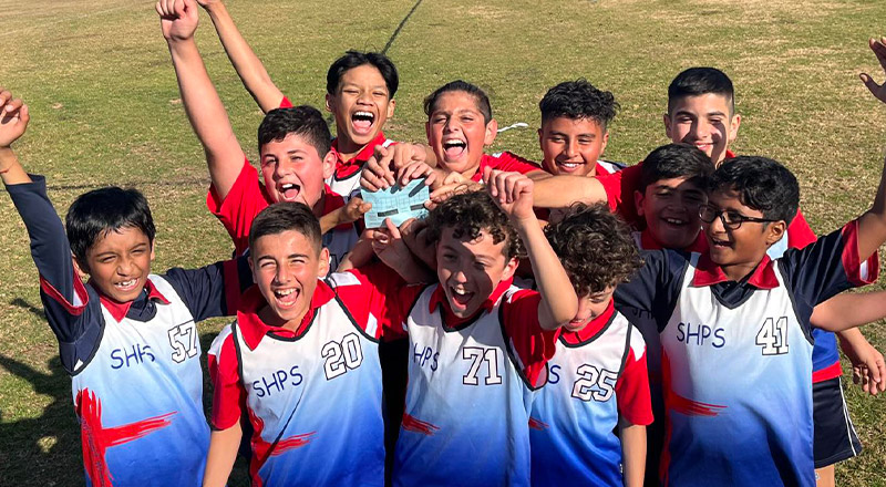 Sacred Heart Catholic Primary School Westmead students on soccer gala day