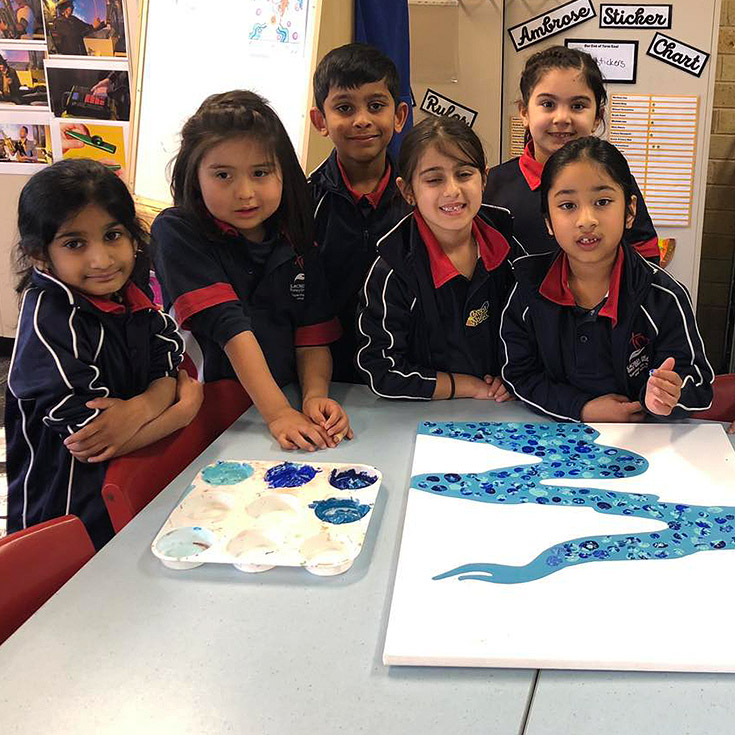 Sacred Heart Catholic Primary School Westmead students at Ambrose after school care